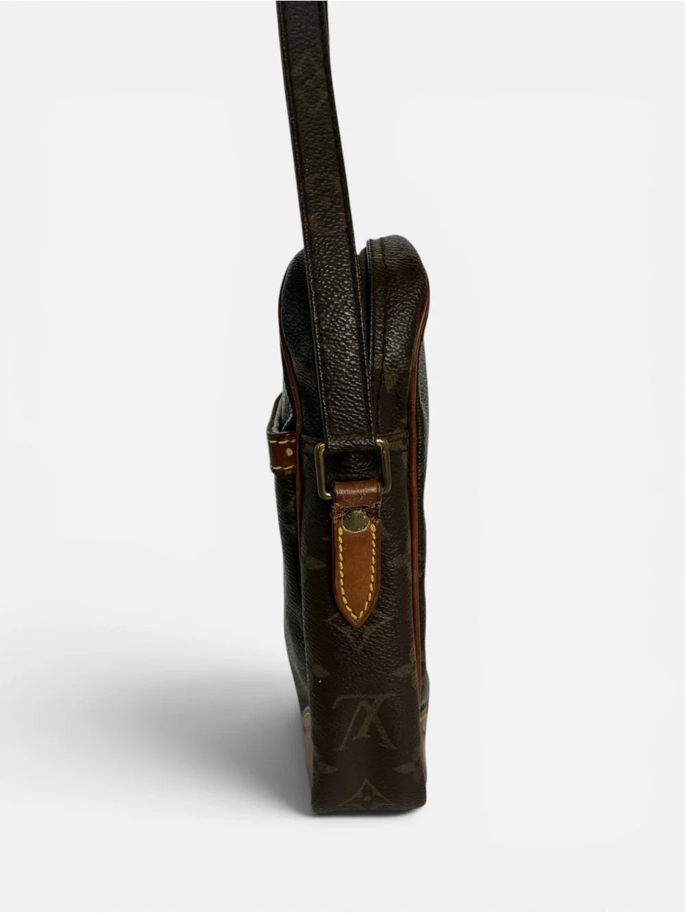 Louis Vuitton Monogram Crossbody in Brown and Tan